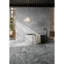 Carreau de mur en marbre gris 12 * 24, 3D cannelé, ol texturé pour la langue, magasin de vêtements en pierre naturelle,