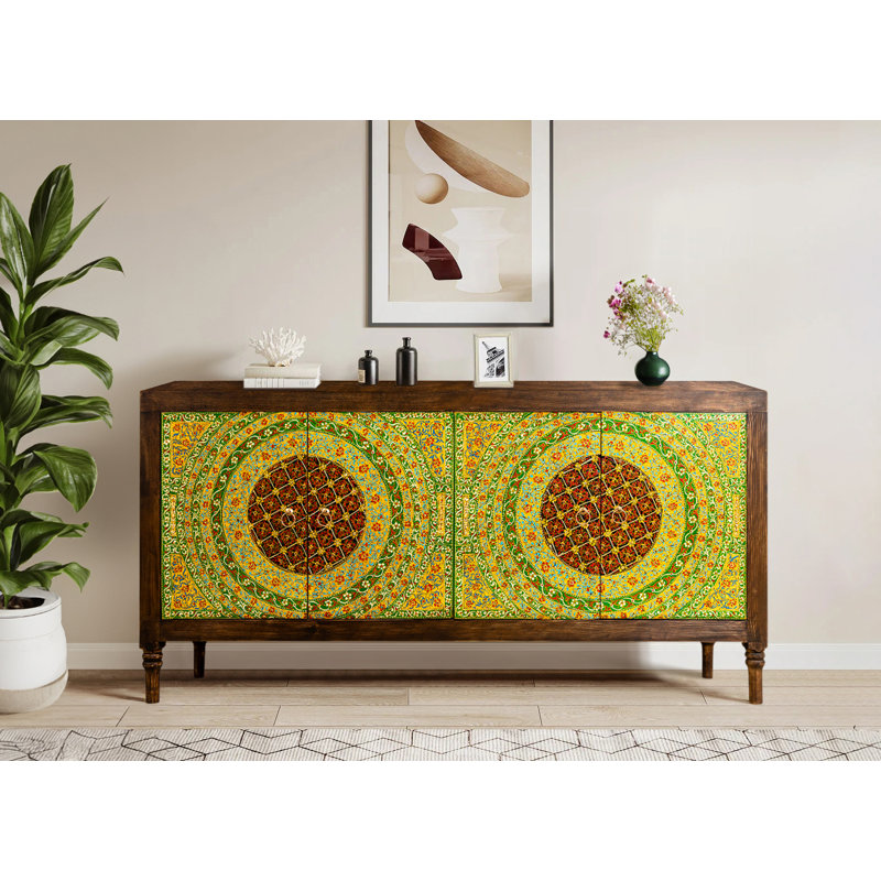 72'' Solid Wood Sideboard