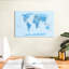 Carte du monde Aliaz - blues-111880952