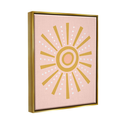 «Whimsical Sun Rays», art de la giclée encadrée par Nina Seven