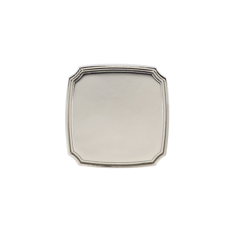 Expression Square Knob, Nickel