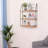 Wall Mounted Rustic Wood Wall Storage