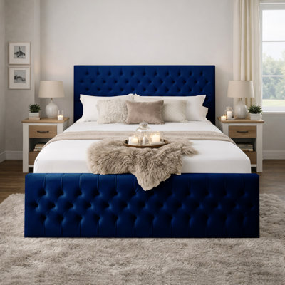Upholstered Ottoman Storage Bed