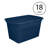 Sterilite Plastic Stackable Storage Tote Container Bin-96862487-96862479-96862480