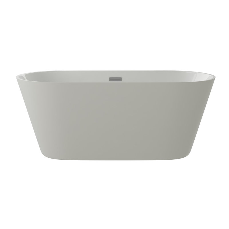 Baignoire de trempage autoportante en acrylique 59 po. X 23 po. Aldine