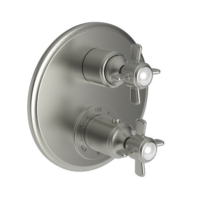 Fairfield 1/2" Round Thermostatic Trim Plate With Handle