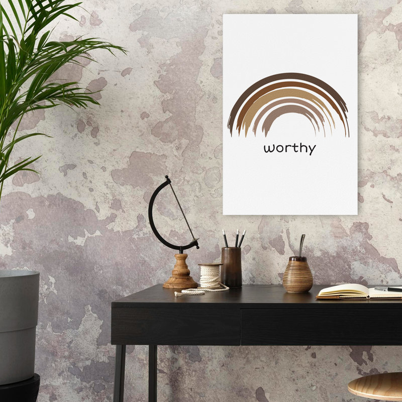 «Worthy» - Inspiration multicentrique, H 24 po x l 16 po