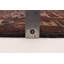 Tapis noir Rare War 3 pi 8 po x 6 pi 6 po