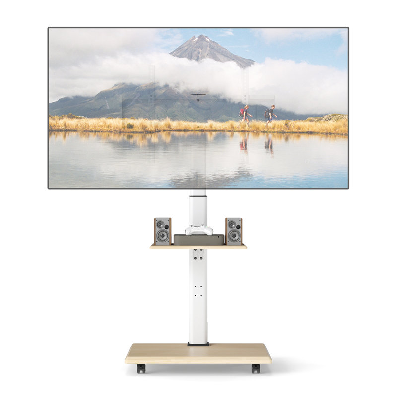 Unfinished TV Stand for TVs up to 75", White