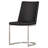 Chromium 18.1'' H Faux Leather Upholstered Metal Side Chair-908098591