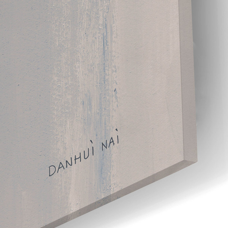 «Overlay 2 Blue» par Danhui Nai, art mural en verre acrylique, H 24 po x l 16 po x P 0,2 po
