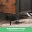 42cm W Metal Bedside Table