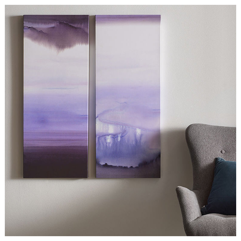 Serene Blue Haze Print