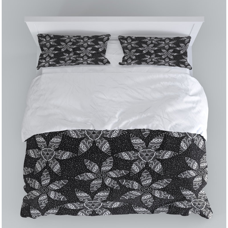 Abstract Duvet Cover, King Duvet Cover + 2 King Shams