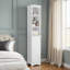 Armoire blanche 64 po - Rangement ouvert et fermé pour votre empreinte verticale