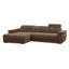 Jafiya 4 Seater Velvet Sofa Bed-898216724-898216726