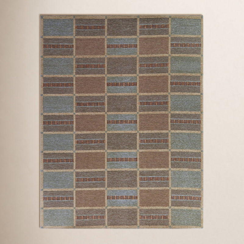 Claudina Geometric Indoor Rug, Rectangle 5'3" x 7'