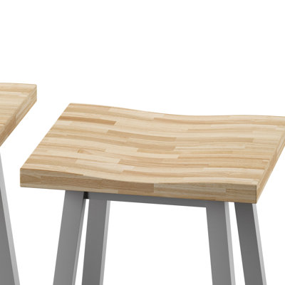 Spence Solid Wood Counter Stool