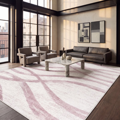 Tapis performance abstrait Shelva