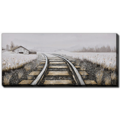 Art mural sur toile Country Tracks