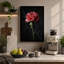 Carnation in Spider Web Botanical - Wrapped Canvas-1365448446-1365448433