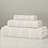 Ensemble de serviettes 3 pièces en mélange de coton et viscose Naples-106802457