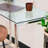 47'' Glass Top Console Table-1185420709