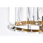 Luminaire suspendu en forme de lanterne à DEL 1 lumière Walsh