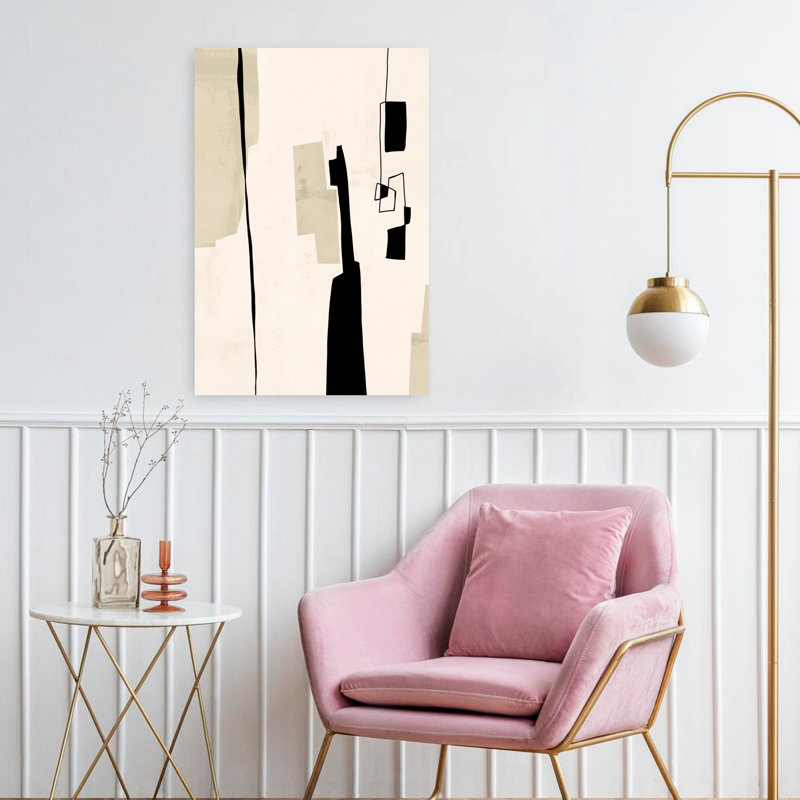 Art urbain urbain abstrait abstrait, objets urbains, H 24 po x l 16 po
