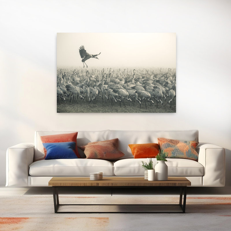 Art mural contemporain abstrait Sts10, H 60 po x l 40 po