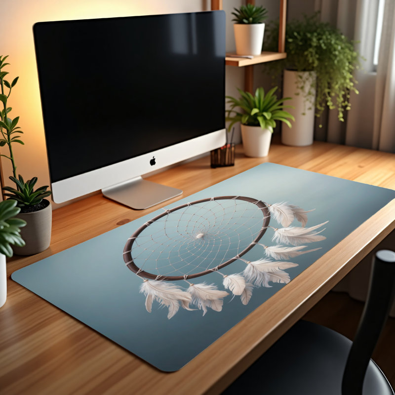 Polyester Desk Pad, 23.6x13.8
