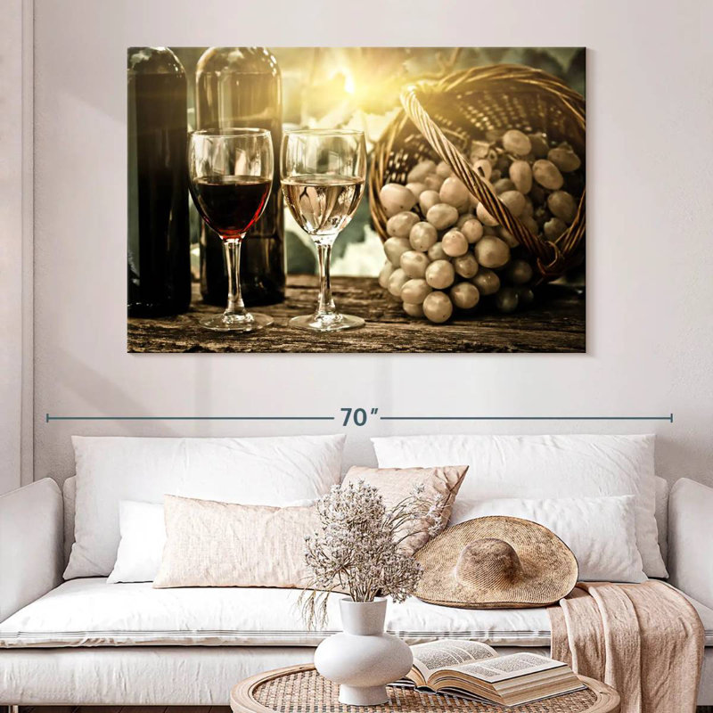 Yarlin Spring Vineyard Wine, H 34 po x l 51 po