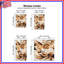 Rideaux abstraits abstraits et transparents - 2 panneaux-386615908-386615932
