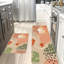 Ensemble de 2 tapis de cuisine tropicaux