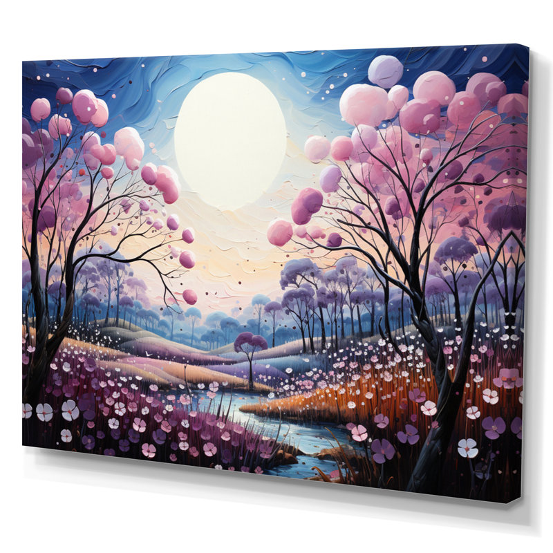 «Meadow Melody I» sur toile, H 30 po x l 40 po x P 1,5 po, Toile tendue