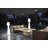 43 " Battery Powered Integrated LED Color Changing Outdoor Floor Lamp