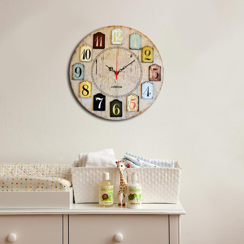 Wood Wall Clock