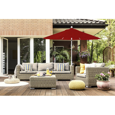 Parasol de marché Sunbrella 9 'Jericho