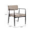 Fauteuil de salle à manger rembourré Xzavier-2072846061