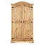 Samual 2 Door Solid Wood Wardrobe