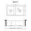 Ruvati 33 x 18 inch Fireclay Farmhouse Apron-Front Kitchen Sink Double Bowl - White