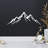 Elegant Decorative Metal Wall Accessory, 20.5 x 7.9 inches | 100% Metal Construction, Thickness: 0.06 inches | Lightweight at 0.3 lbs, Easy Wall Mounting | Stylish White Finish for Home & Office Decor-1754363135