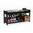 Solid Wood Shoe Storage Bench with Cushion-666314444
