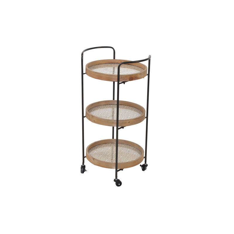 Eckenrode Serving Trolley With Storage Space