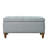 Rectangular Grey Linen - Versatile Storage Solution For Home Spacious Accommodates Various Household Items-1146440807