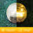 4.33ft 2 Modes Solar Cracked Glass Ball Outdoor Waterproof  30 LED  Light for Garden Pathway Patio-72798396