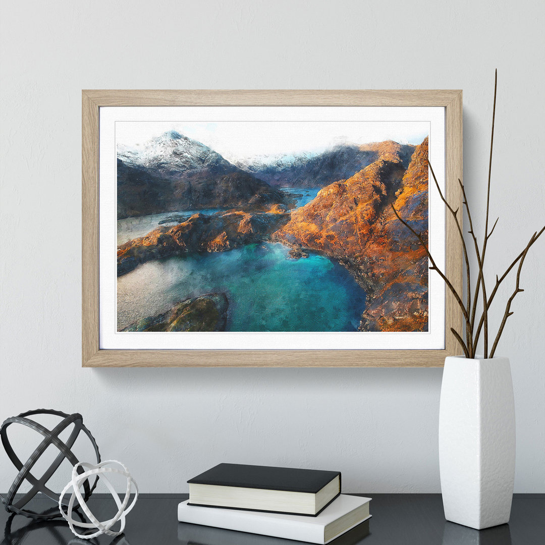 Loch Coruisk in the Isle of Skye Scotland - Picture Frame Graphic Art