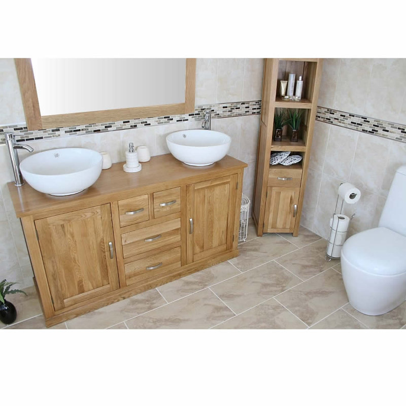 Ellison 1430mm Single Bathroom Vanity with Vessel Ceramic Basin