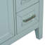 Meuble-lavabo de salle de bain 30 po sans lavabo, base d'armoire moderne avec tiroirs. Bois massif et espace. Base d'assemblage requise, 30 po. Matériau. Imperméable, aspect fonctionnel.