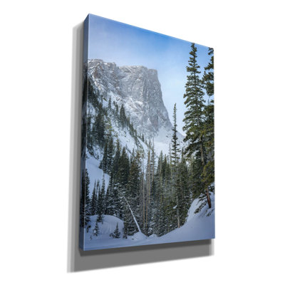 'Rocky Mountain Monolith' by Rick Berk Canvas Wall Art